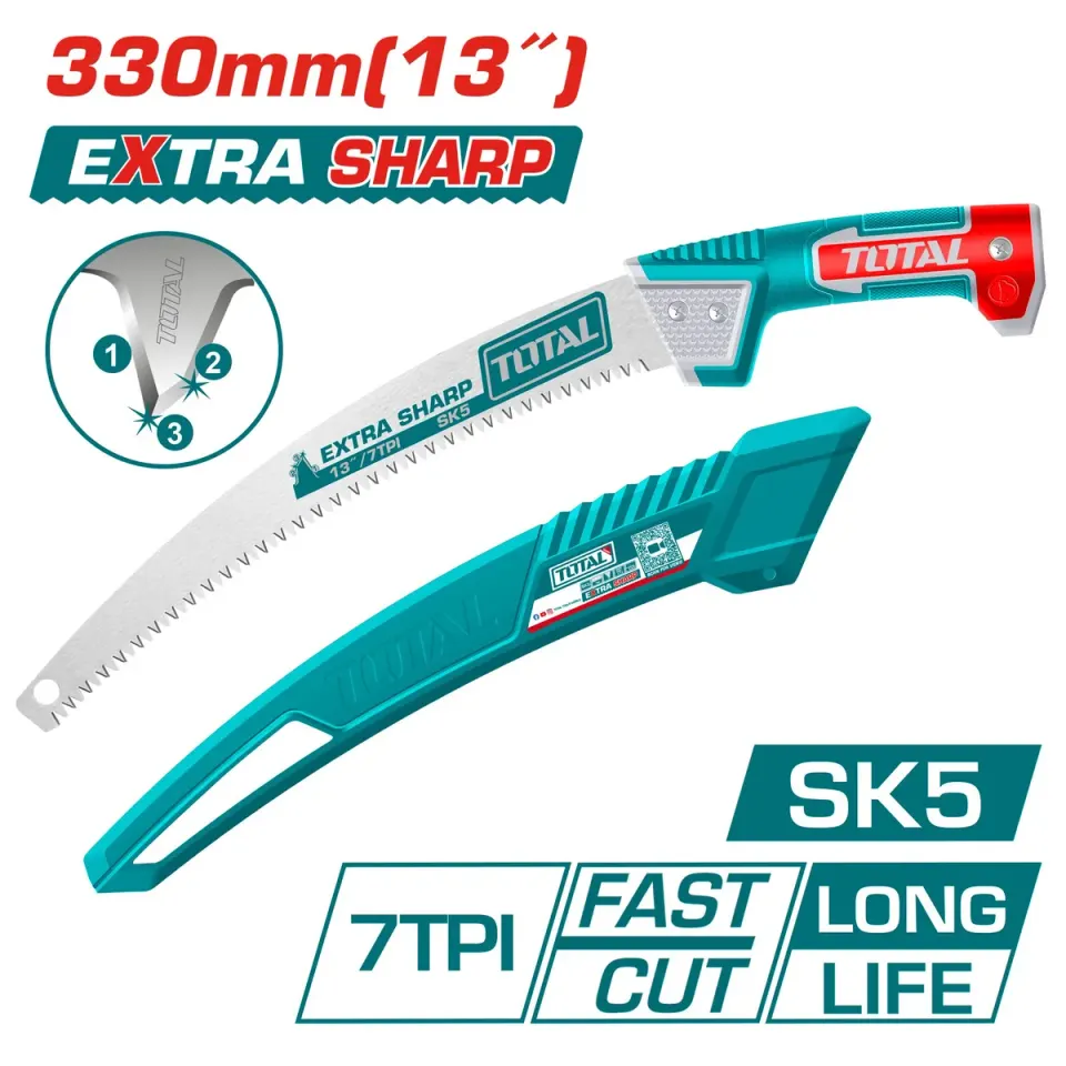 Пила садовая 330мм, SK5, 7TPI TOTAL THPS3308
