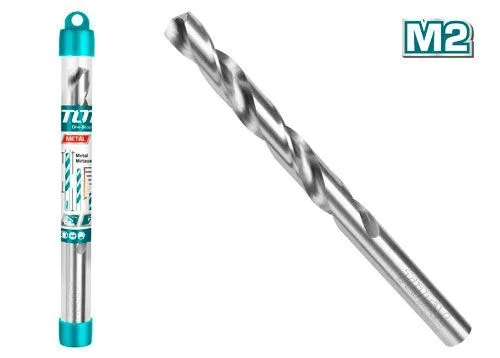 Сверло по металлу 9,0мм x81x125 мм, сталь M2 HSS TOTAL TAC110901