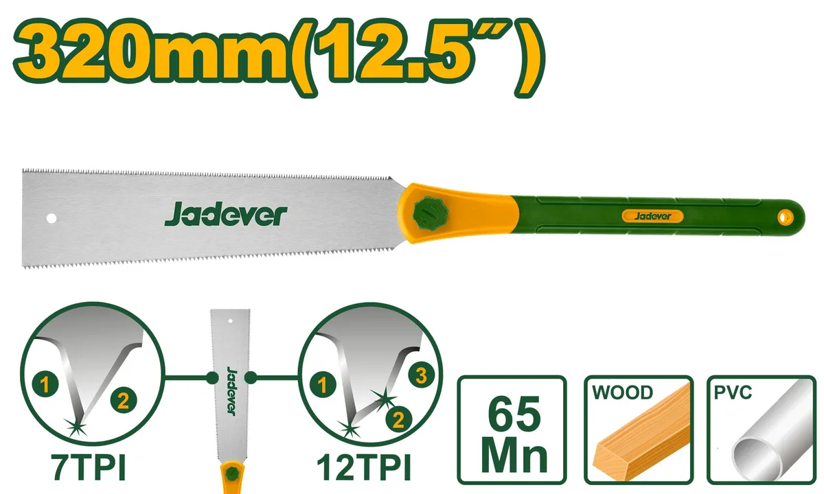 Двусторонняя тяговая пила JADEVER JDHWD112