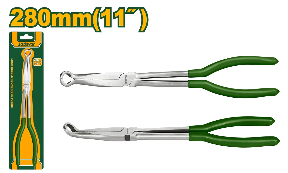 Длинногубцы закругленные JADEVER JDPL5E11