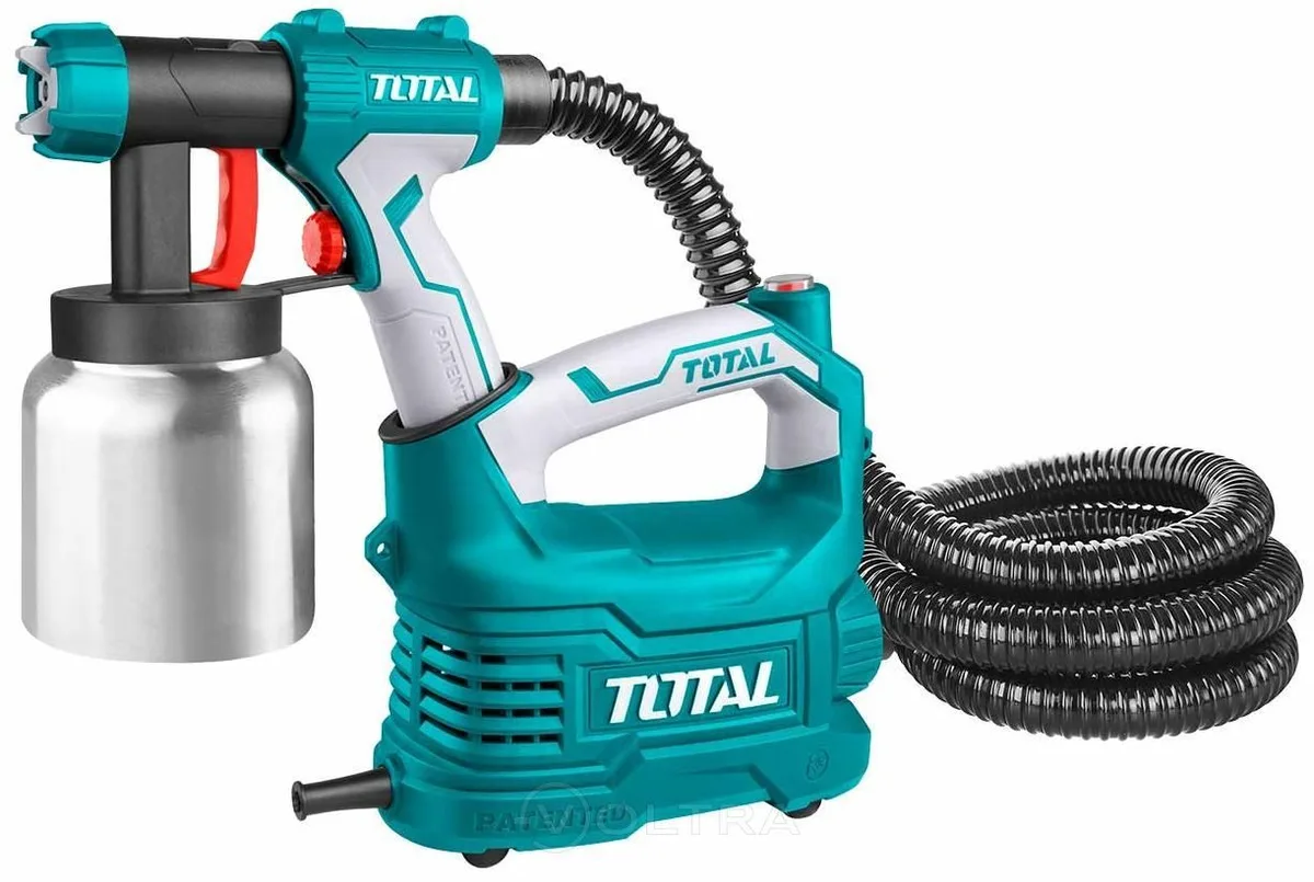 TT5006-2 Краскораспылитель электрический, мощность 550Вт, объем 800ml, давление 0.1-0.2Bar TOTAL