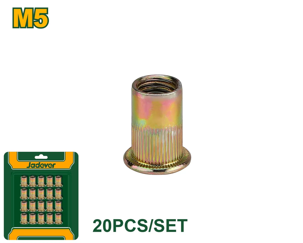 Набор резьбовых заклепок М5 20шт JADEVER JDRE1K15