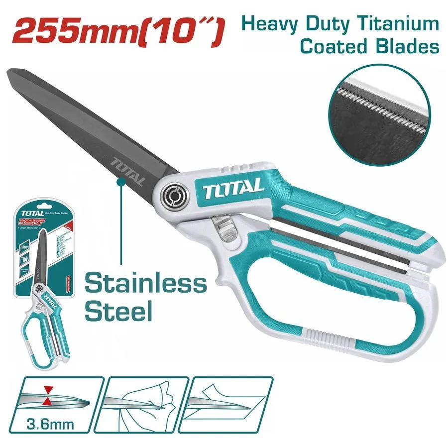 Ножницы хозяйственные усиленный 225mm TOTAL THSCRS832558